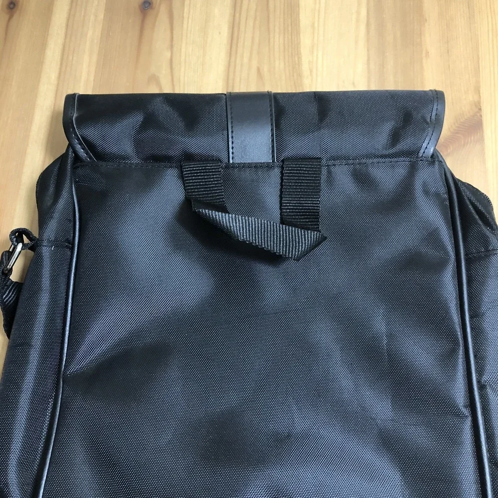 Jack Daniel's Messenger Bag 13x12x3 Logo Satchel Shoulder Travel Bag Black